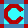 'C' Quilt Block Pattern