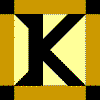 'K' Quilt Block Pattern