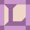 'L' Quilt Block Pattern