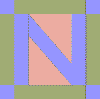 'N' Quilt Block Pattern