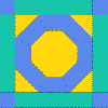 'O' Quilt Block Pattern