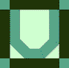 'U' Quilt Block Pattern