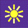 Wreathmaker Sun Quilt Block Pattern
